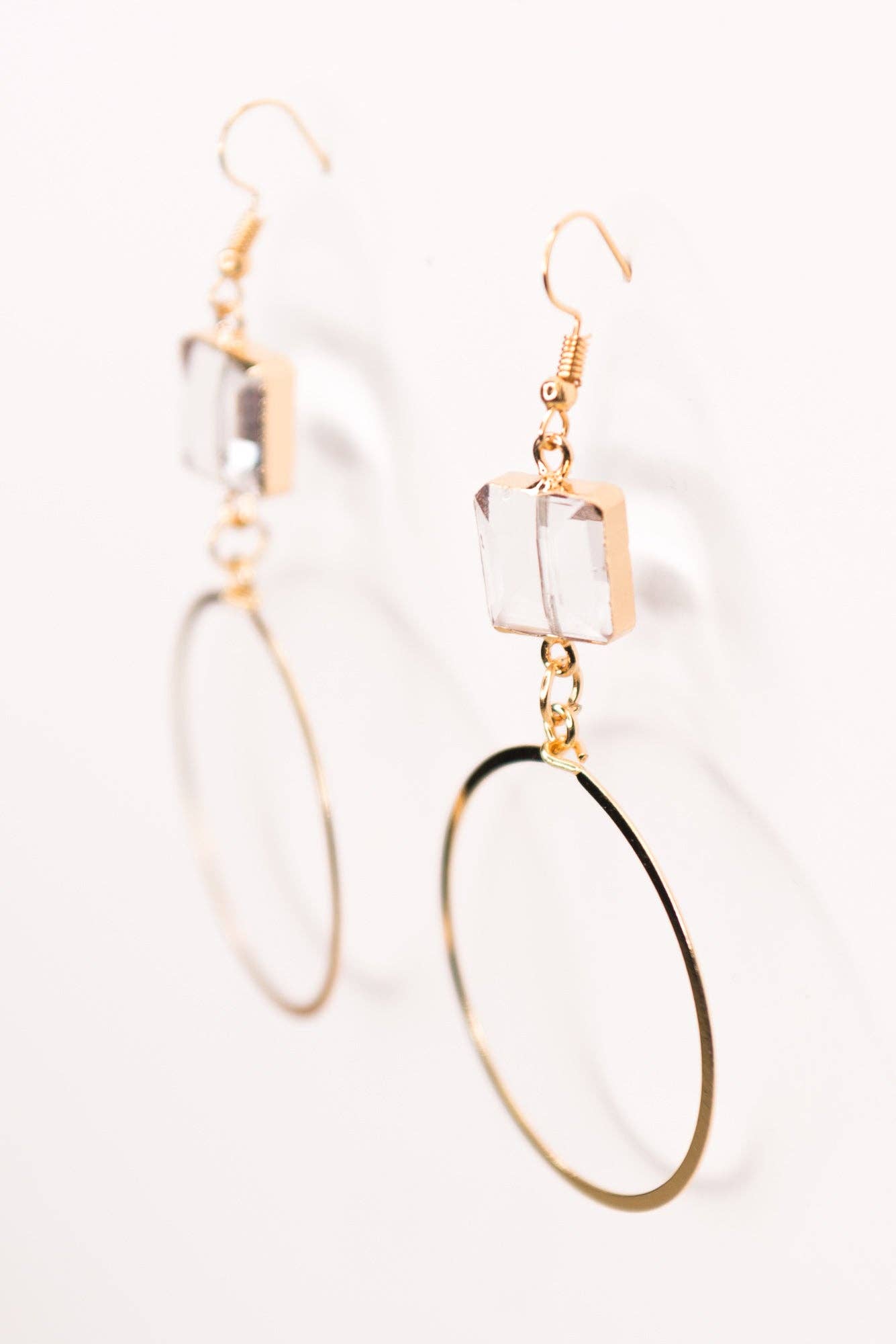 Jessica Earrings with Circle