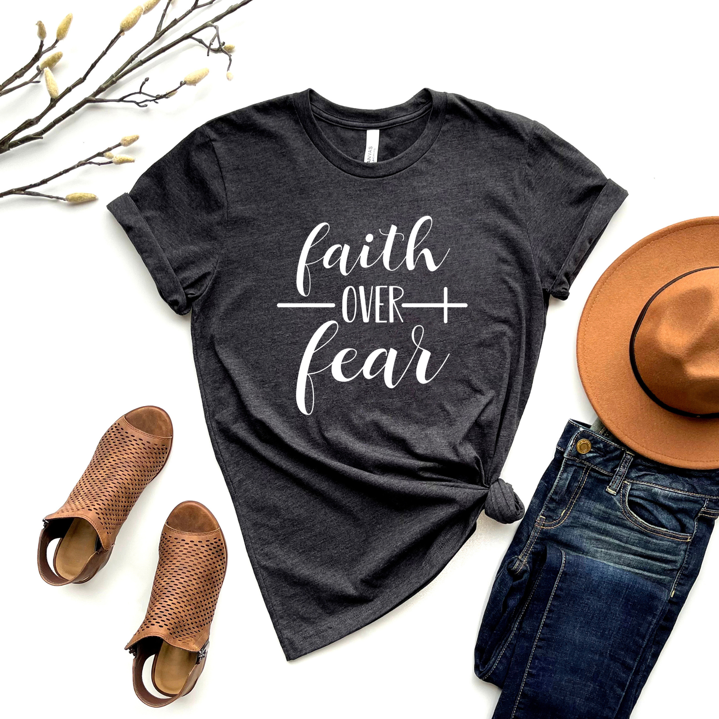Faith Over Fear Graphic Tee or Sweatshirt