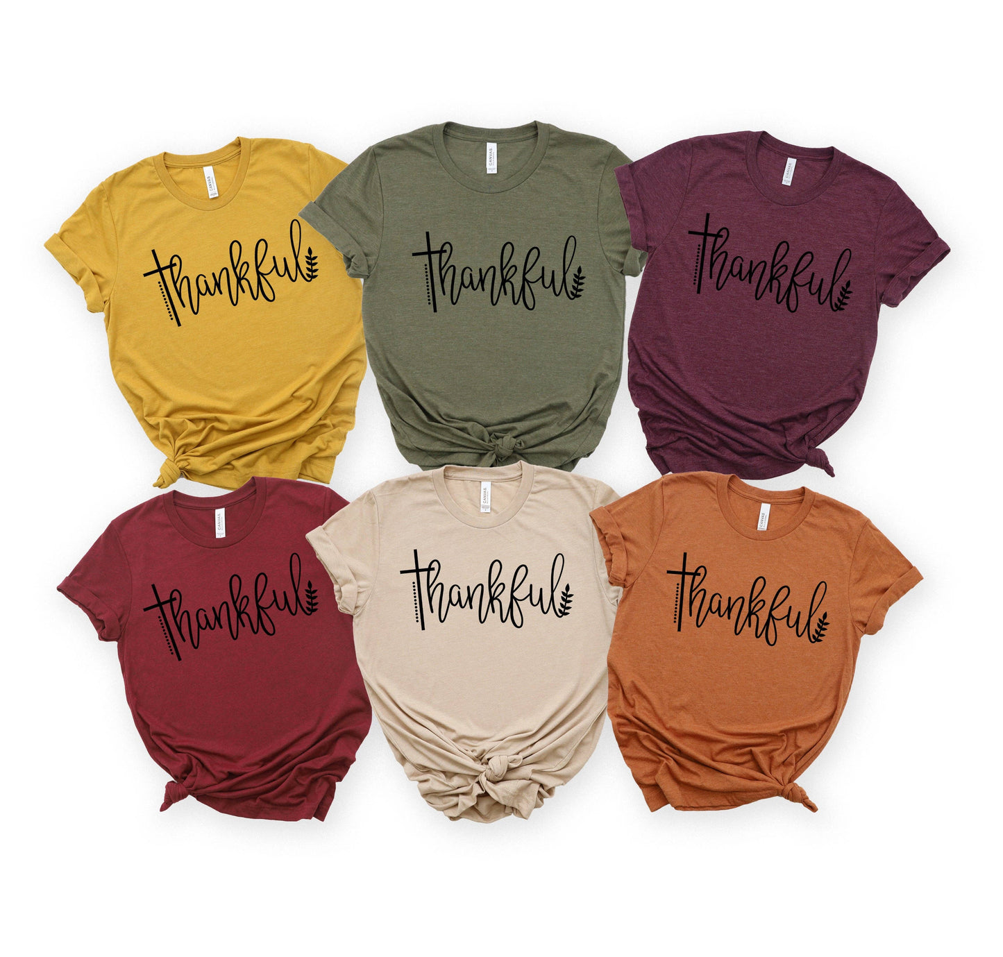 Fall Thankful Graphic - Fall Shirt