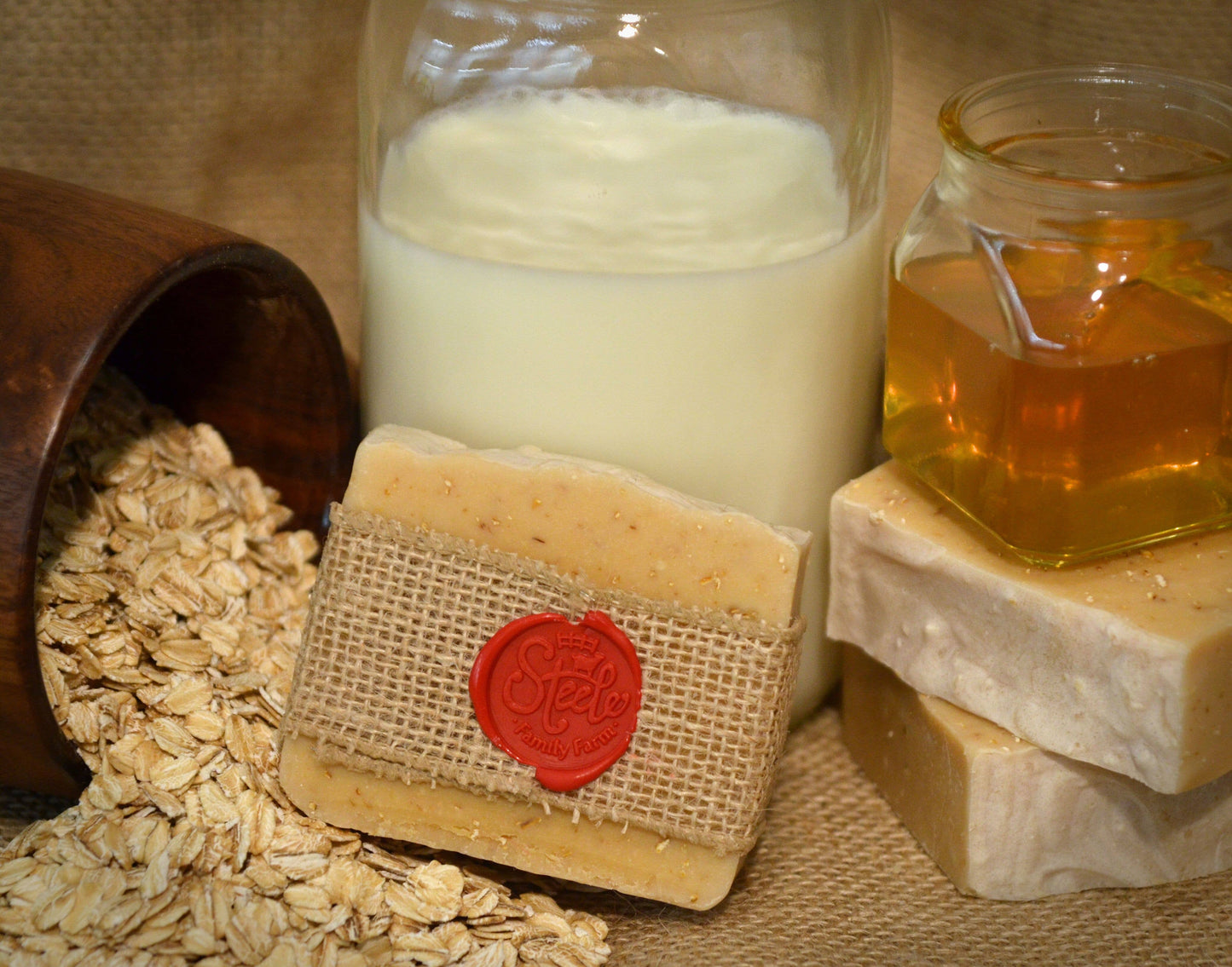 Goatmeal Honey Soap
