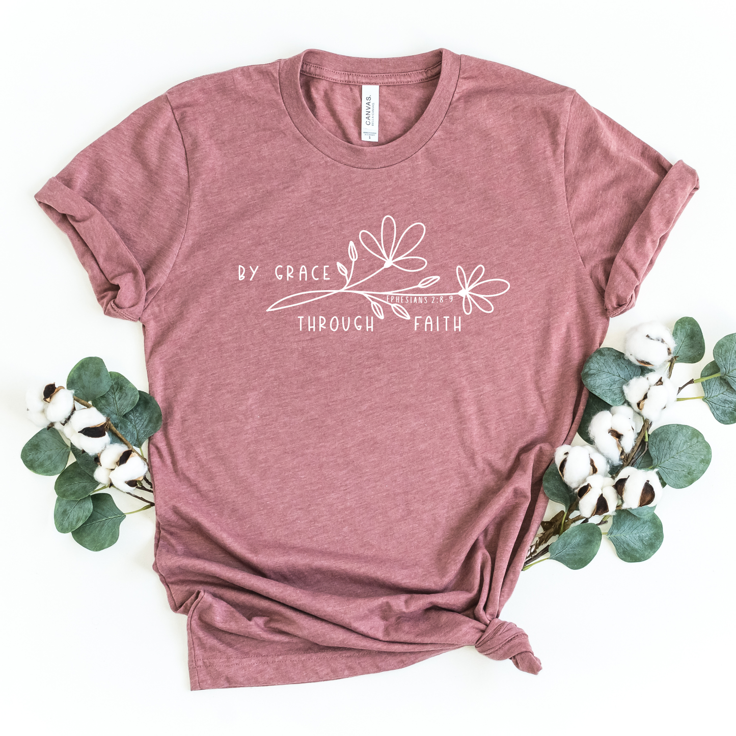 By Grace Through Faith Graphic Tee